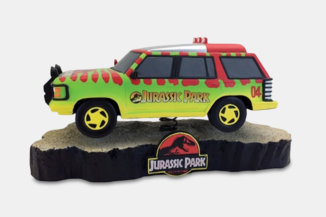 Jurassic Park Premium Motion T-Rex Statue Bundle