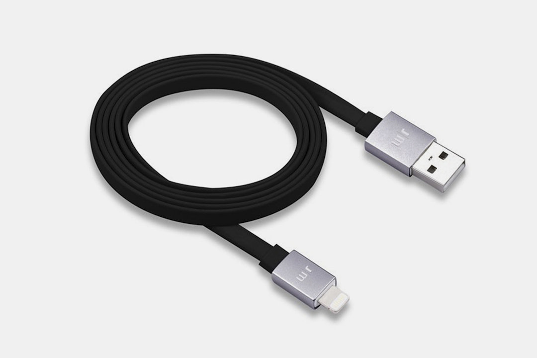 Just Mobile Apple Certified AluCable Flat (2-Pack)