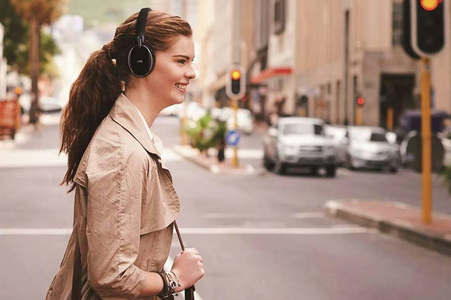 JVC HA-S90BN Wireless Noise-Canceling Headphones
