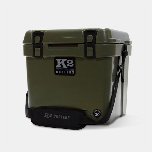 K2 Summit 30 Quart Cooler, Glacier White