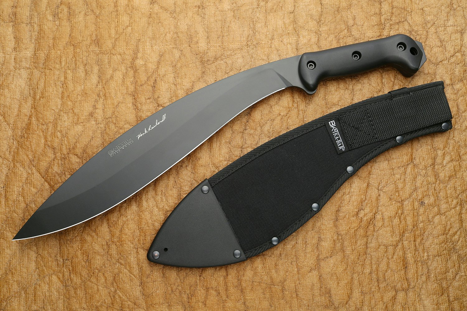 KA-BAR Becker BK21 Reinhardt Kukri | Knives | Fixed Blade Knives