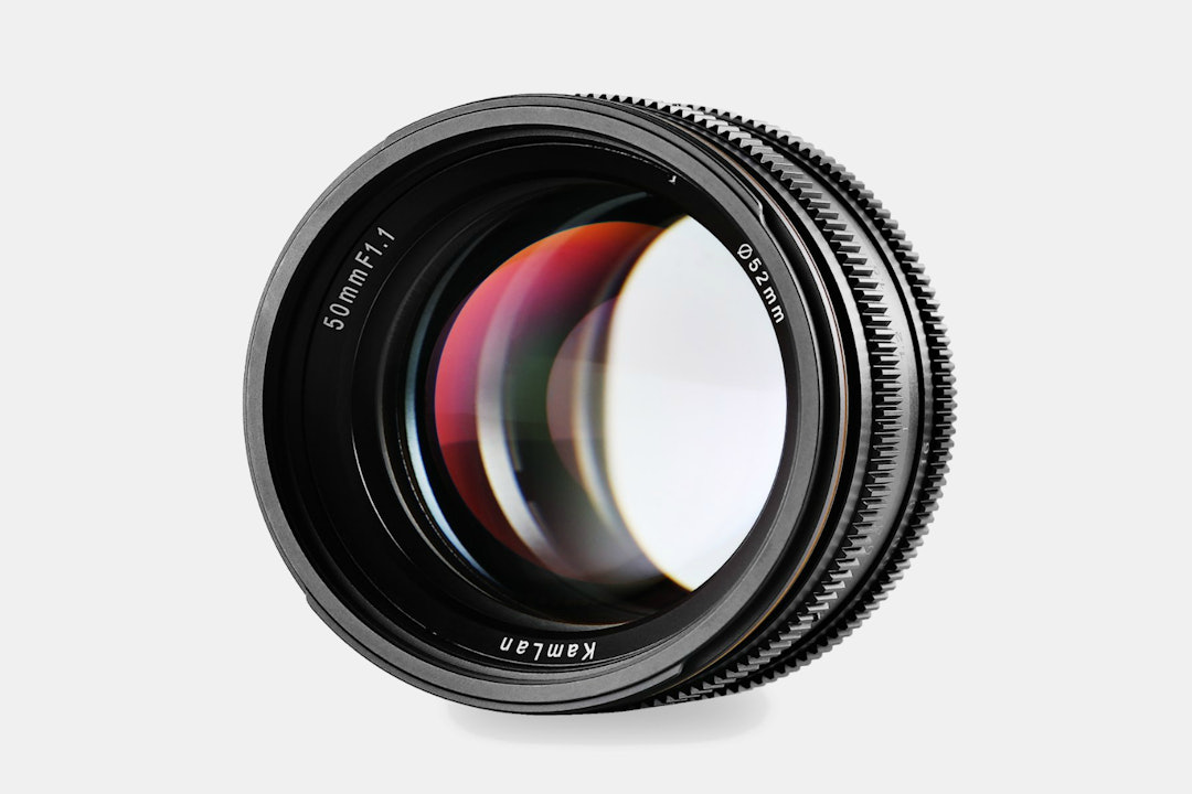 Kamlan 50mm F/1.1 APS-C Prime Lens for Mirrorless