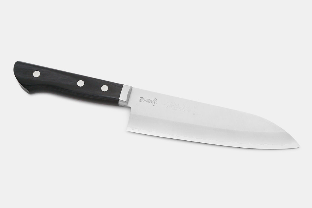 Kanemoto VG-10 Clad Santoku Knife