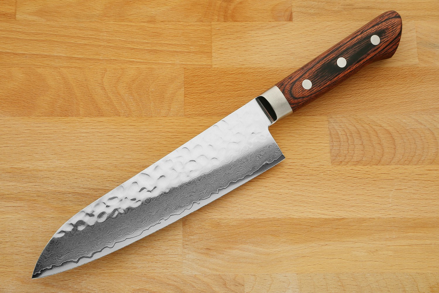 Kanemoto VG10 Damascus Santoku Knife Price & Reviews Massdrop