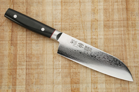 Kanetsugu Saiun VG-10 Damascus Kitchen Knives