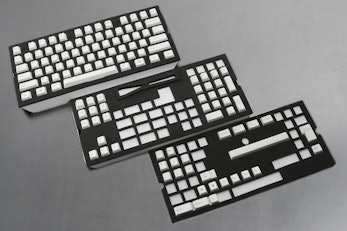 129-Key Top Printed PBTCherry Keycap Set - White (+ $20)