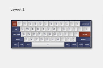 KBDFans 5° Aluminum 60% Mechanical Keyboard Kit