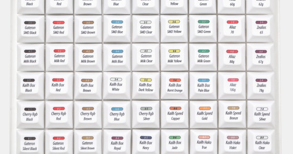 キーボード KBDfans All-in-One 72-Switch Tester KBDfans All-in-One キーボード KBDfans All-in-One 72-Switch Tester KBDfans All-in-One