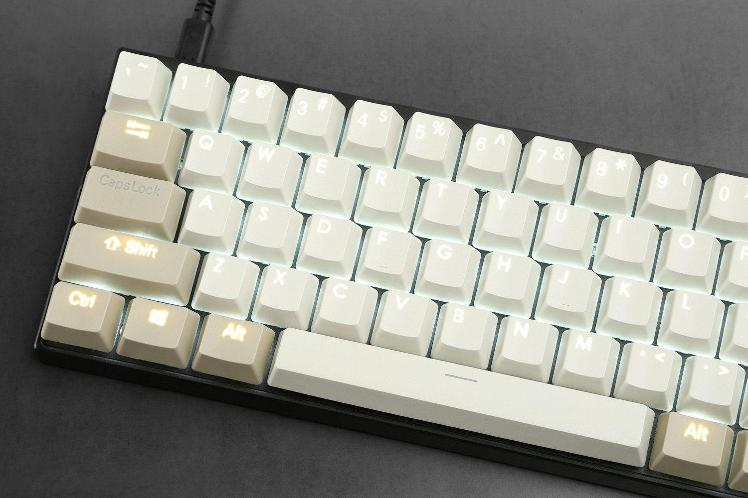 Backlit Doubleshot PBT Keycap Set
