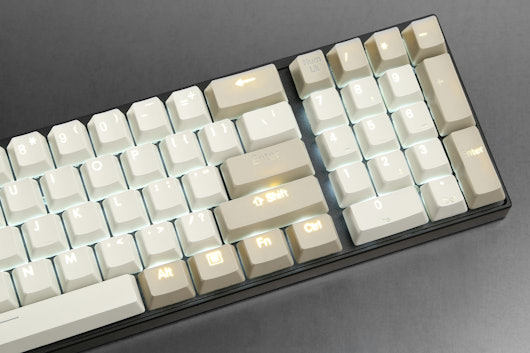 Backlit Doubleshot PBT Keycap Set