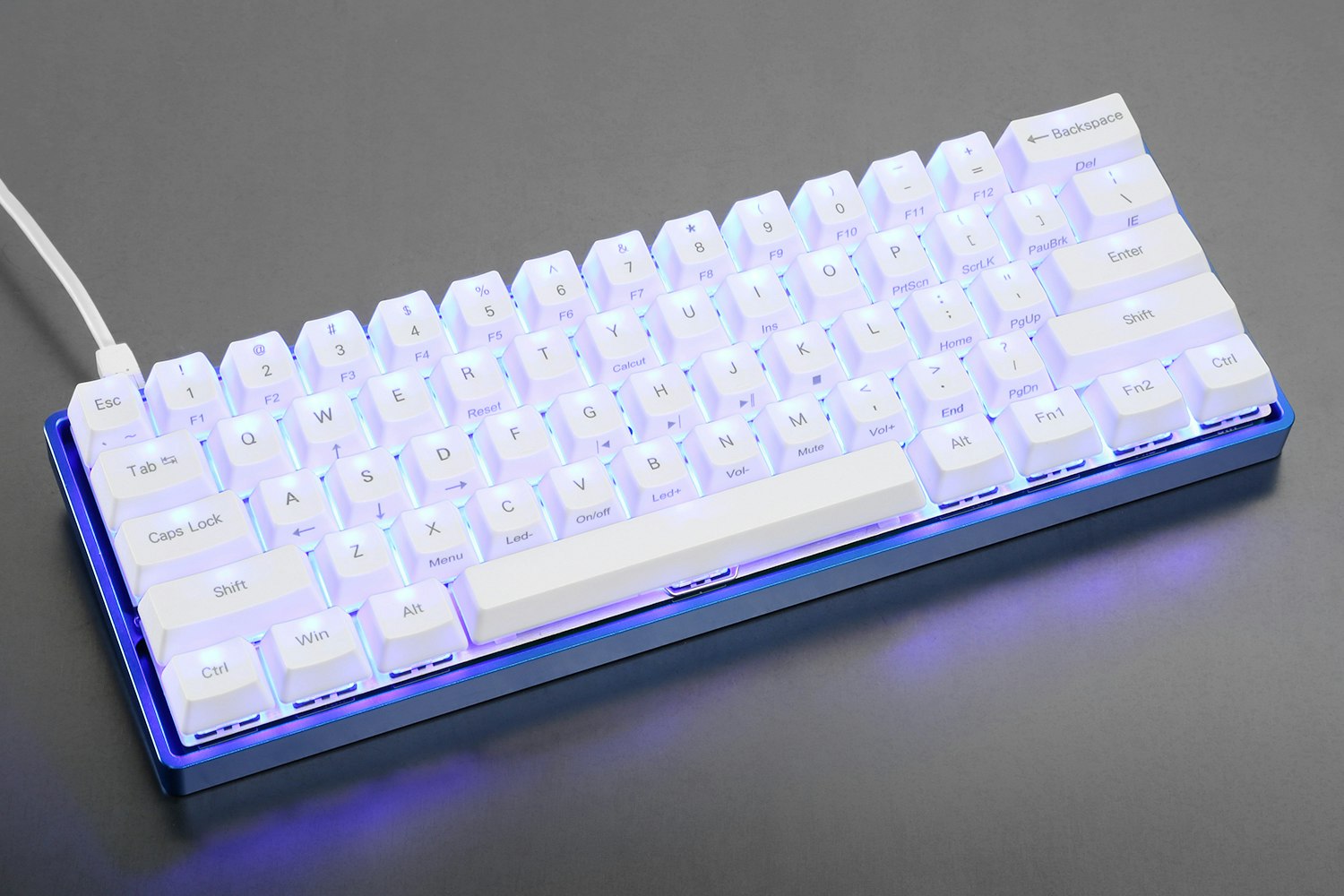 PBT White with Laser Engraved Legends - OEM