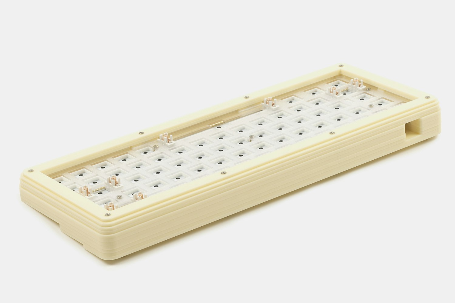 Keebhub Candy Stacked Barebones Mechanical Keyboard