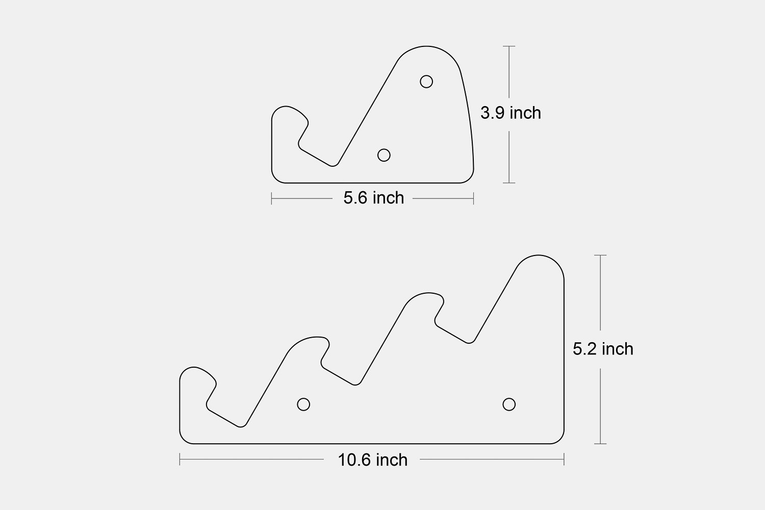KeebMonkey Acrylic and Steel Keyboard Display Stand