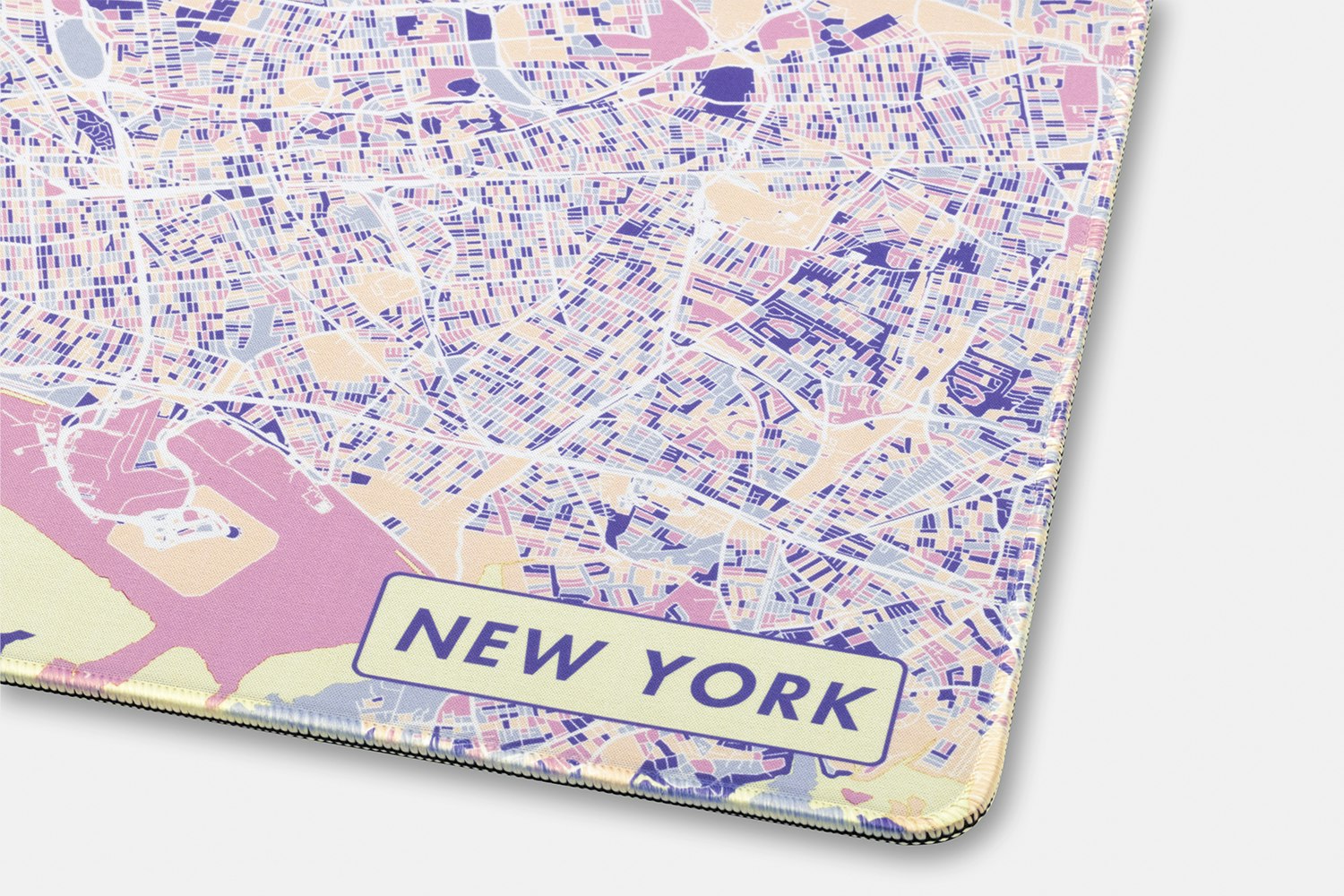 NANAMI DESIGN City Map V3 Stitched-Edge Desk Mats