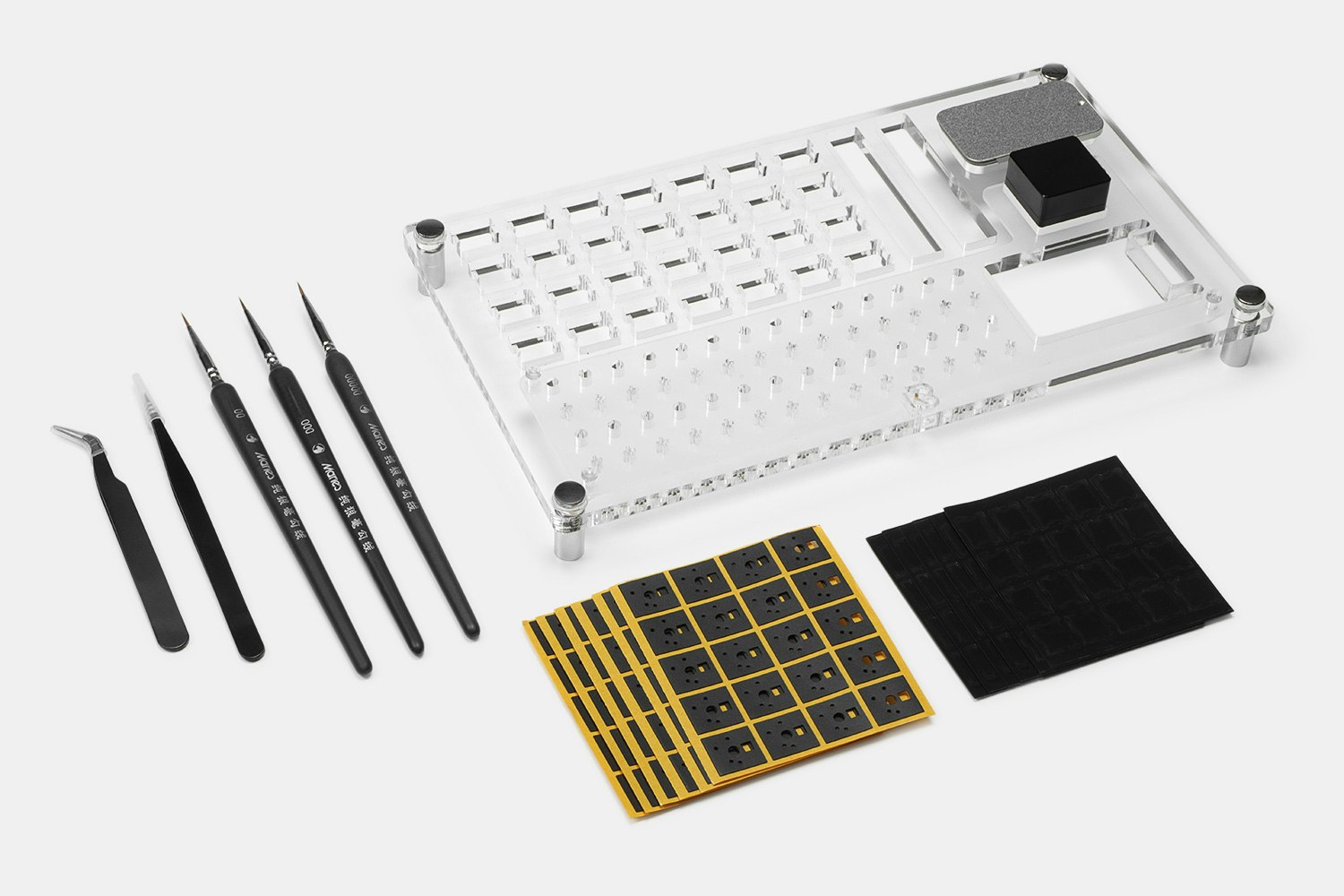 KeebMonkey Custom Acrylic Lube Station Kit Mechanical Keyboards
