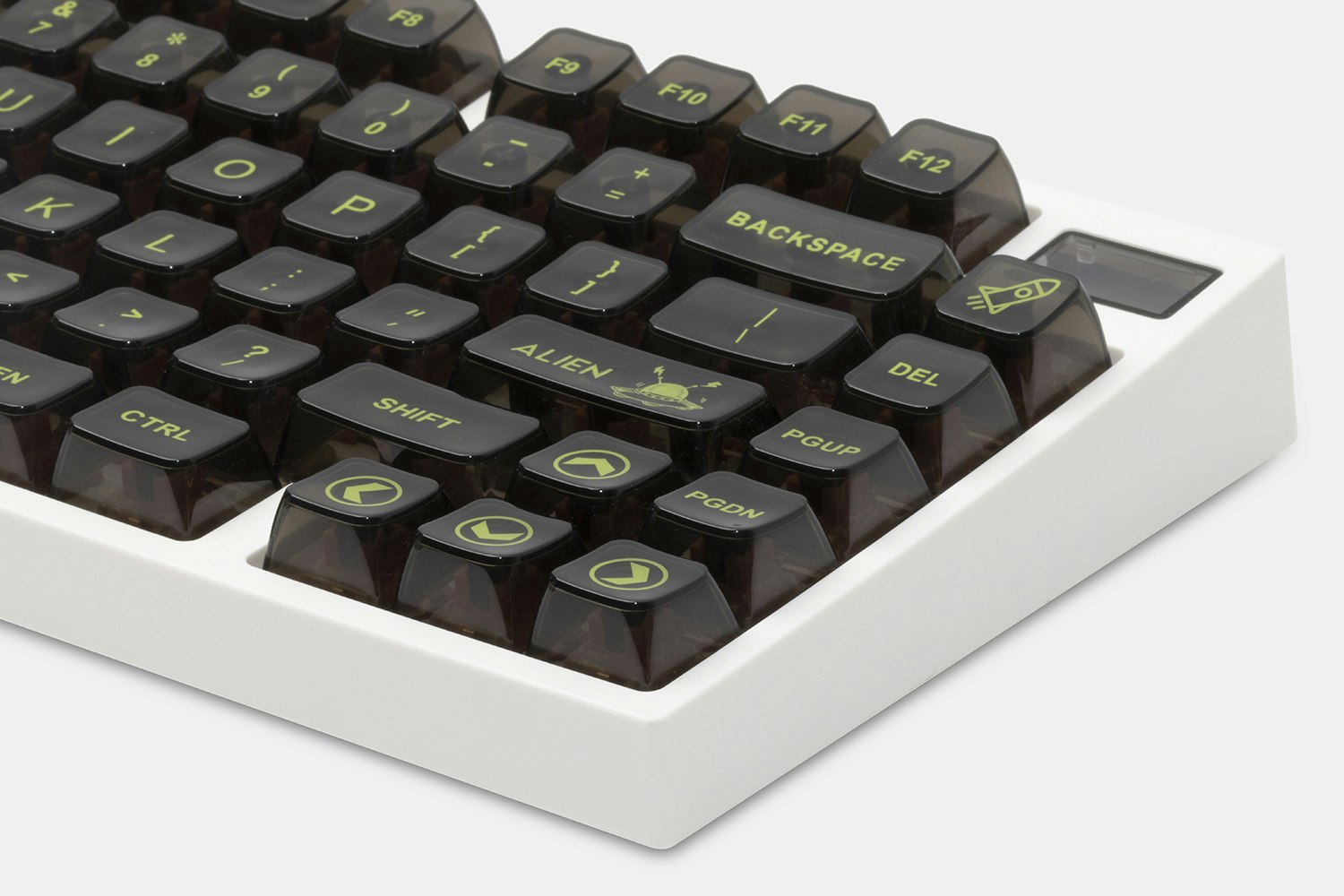 Keebmonkey Polycarbonate MDA Profile Keycaps Mechanical Keyboards