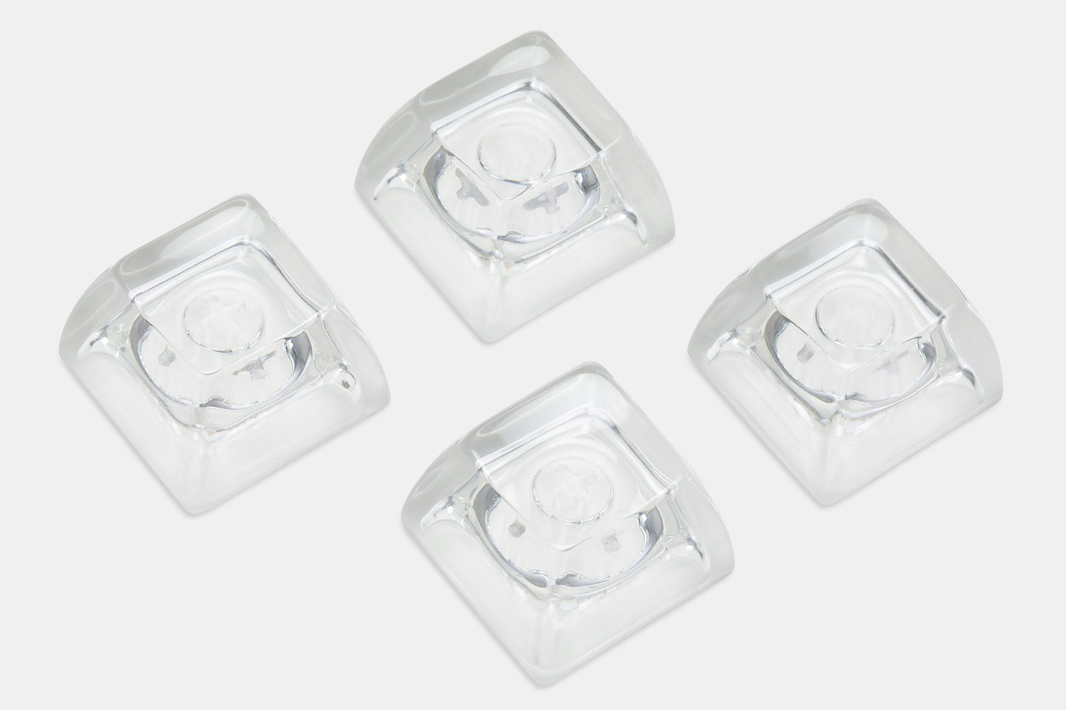 KeebMonkey Transparent SA Profile Keycaps (4-Pack)