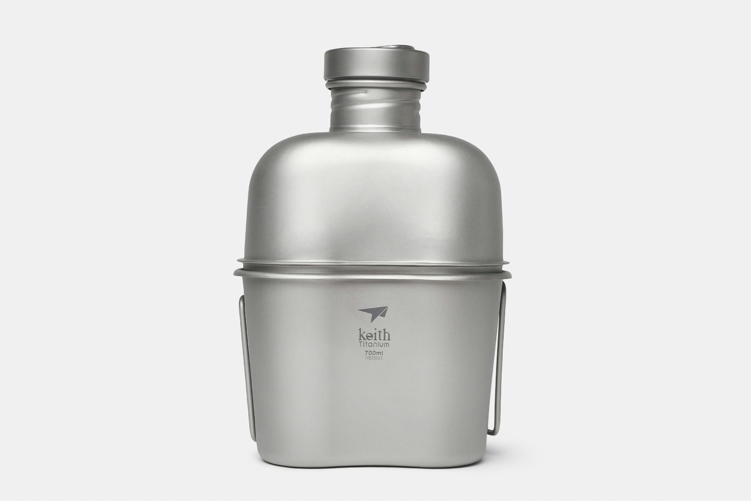 Keith Ti3060 Titanium Canteen Mess Kit Water Bottles Hyrdation Pack