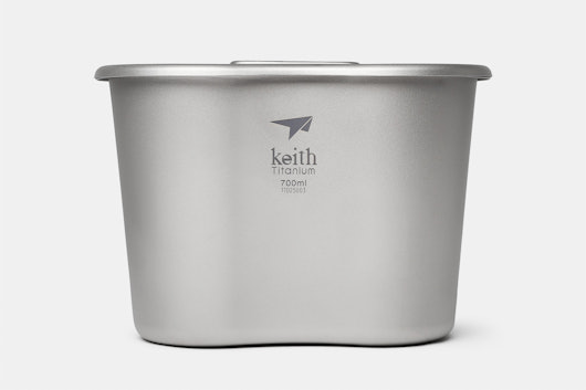 Keith Ti3060 Titanium Canteen Mess Kit