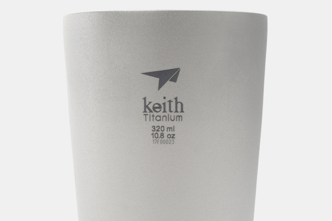 Keith Titanium Ti9221 Double-Wall Beer Cup