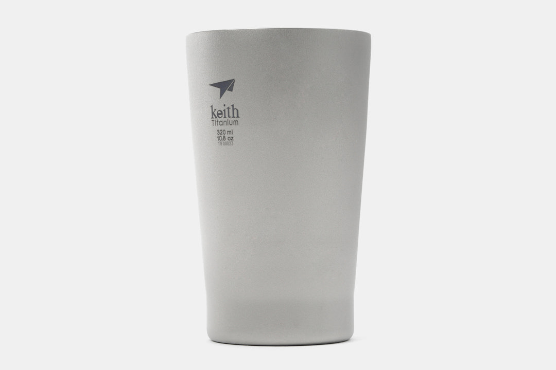 Keith Titanium Ti9221 Double-Wall Beer Cup