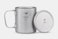 Ti3351 Double-Wall Mug With Folding Handle 220ml (+ $1)