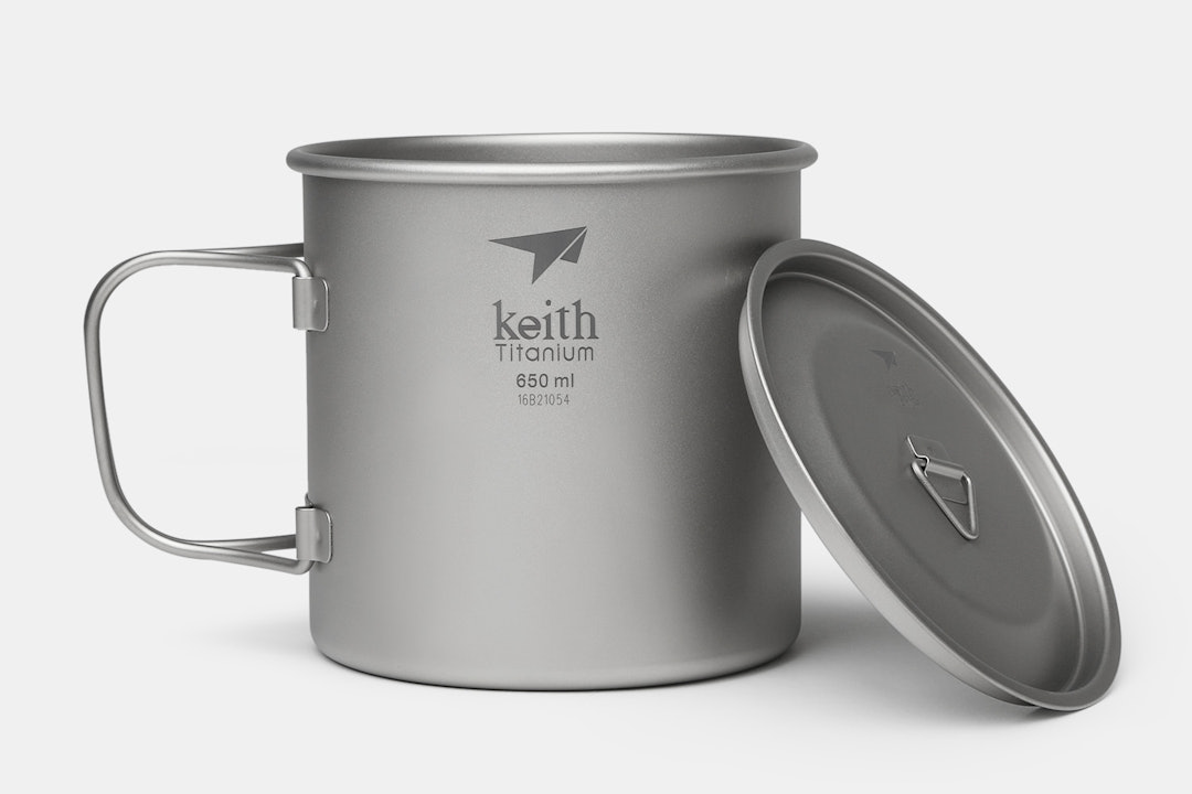 Keith Titanium Single-Wall Mugs