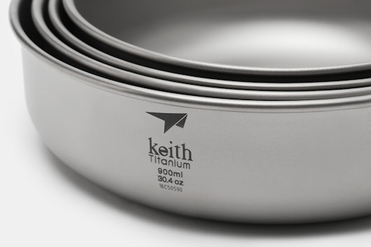 Keith Titanium Ti5376 4-Piece Bowl Set