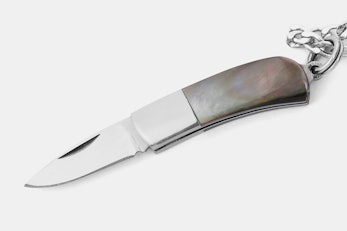 Fumio Inagaki AUS-8 Slip-Joint Neck Knife