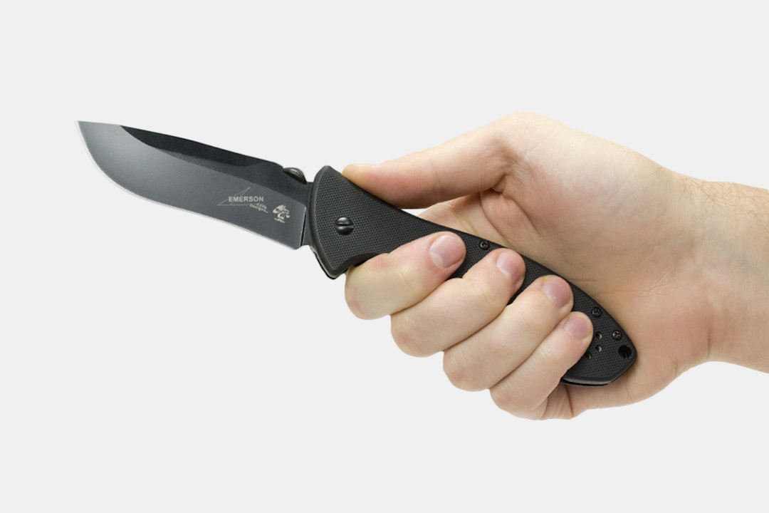 Kershaw Emerson CQC-9K Black Liner Lock Knife