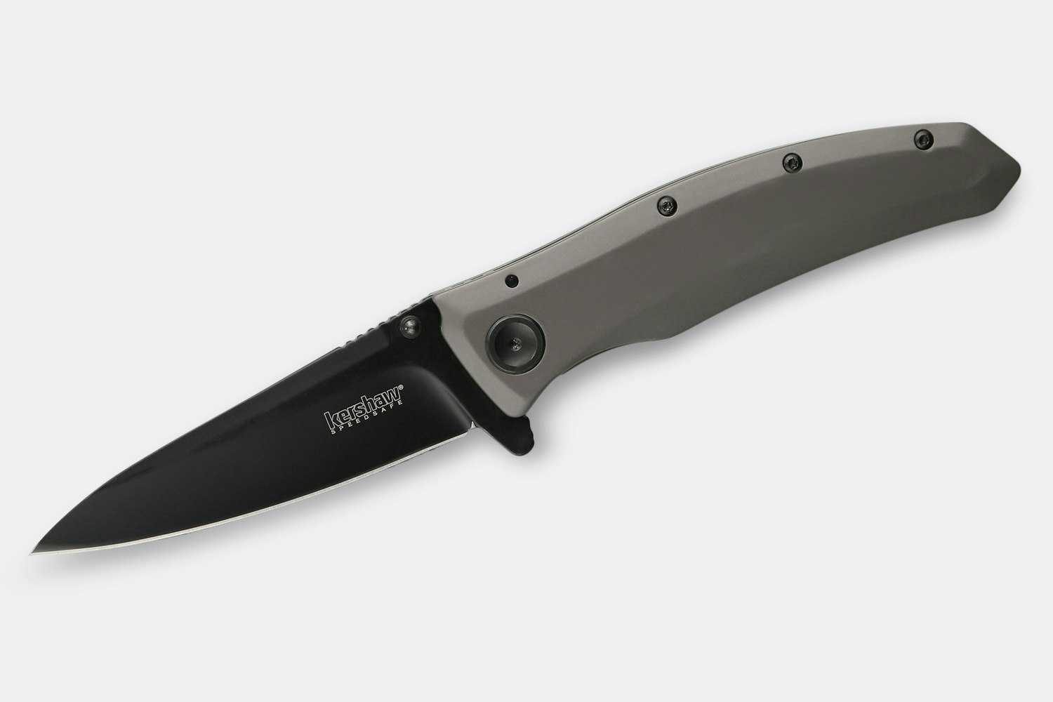 Kershaw Grid Folding Knife w/SpeedSafe Knives Folding Knives Drop