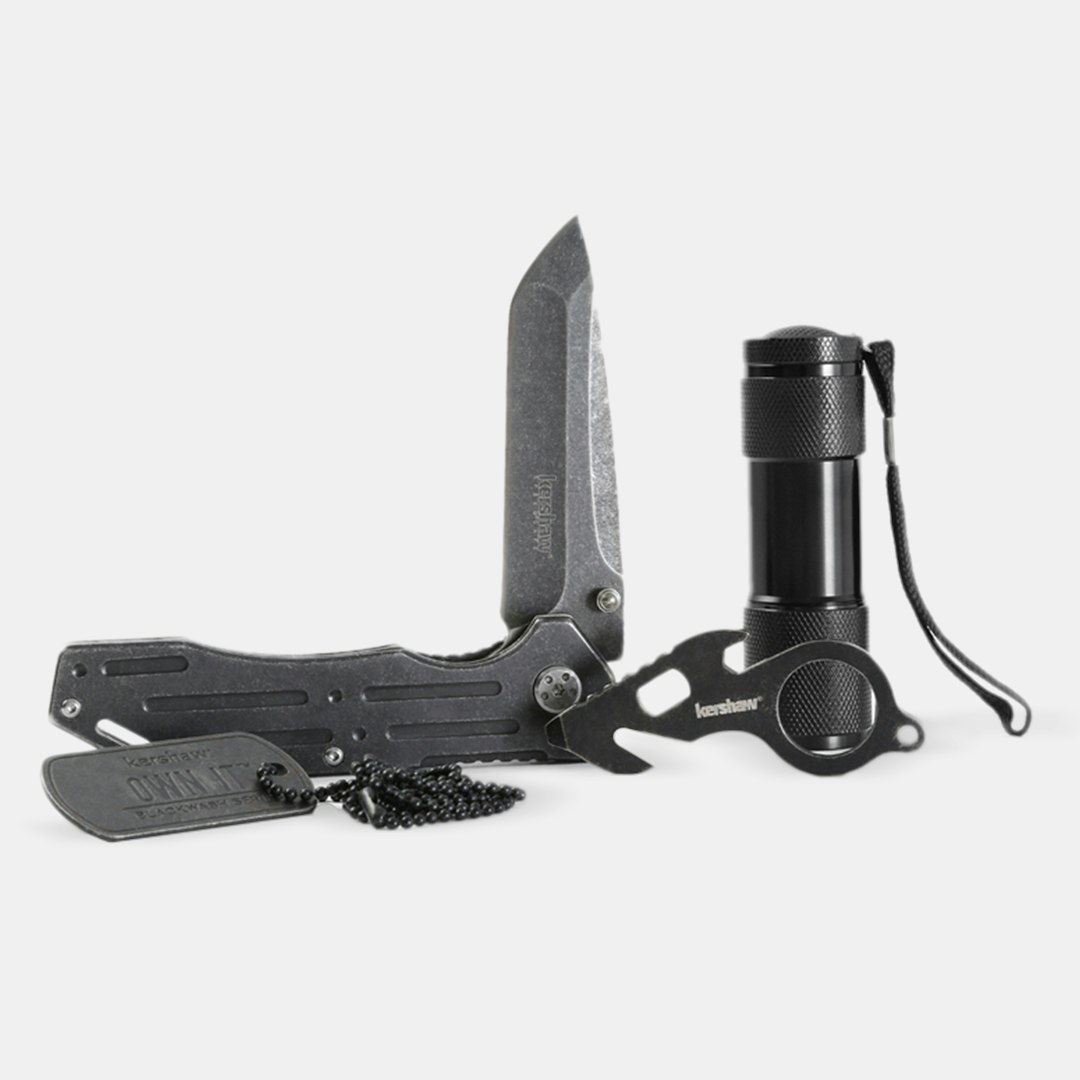 Kershaw Own It Pack 4-Piece Knife & Tool Set - Blade HQ