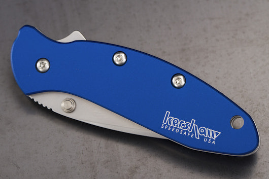 Kershaw Chive with Navy Aluminum Handle