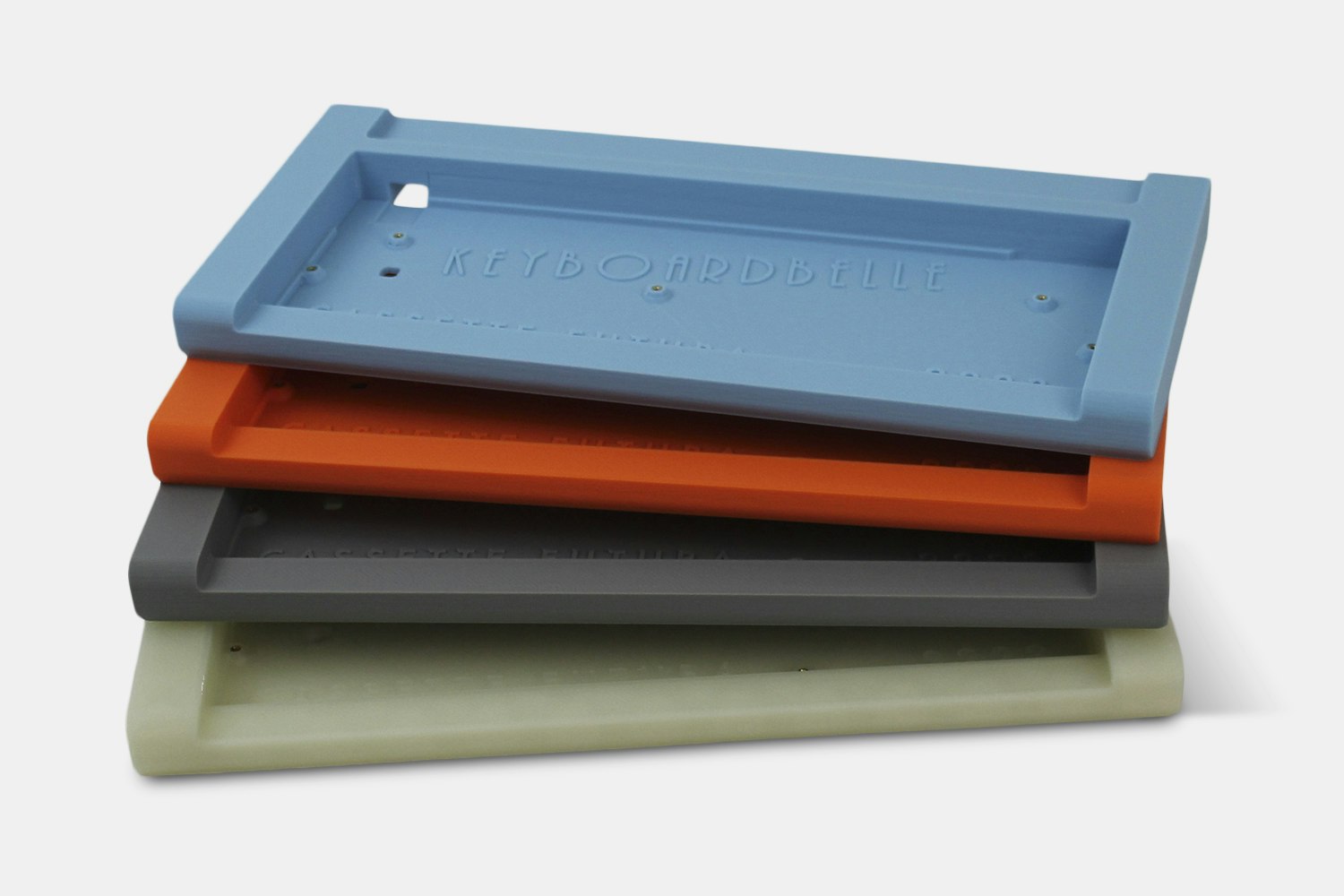Keyboardbelle Cassette Futura 60% 3D Printed Case