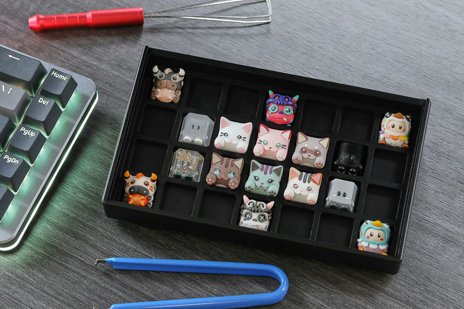 Keycadets Frontier Aluminum Artisan Display Case