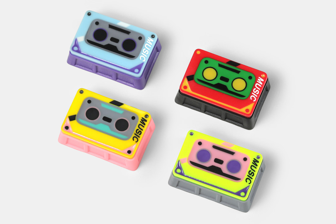 Keycap Tribe Cassette Tape Artisan Keycap