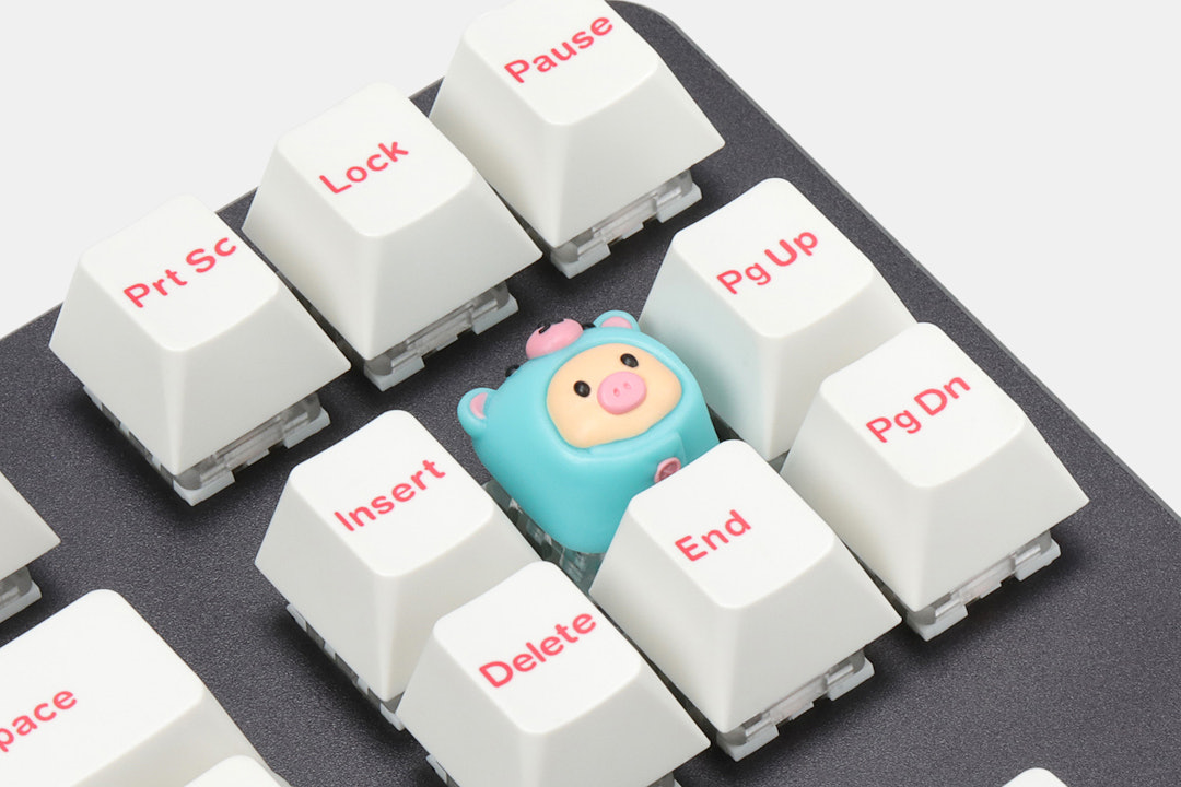 KeycapKust Piggy Bear Pajamas Artisan Keycap