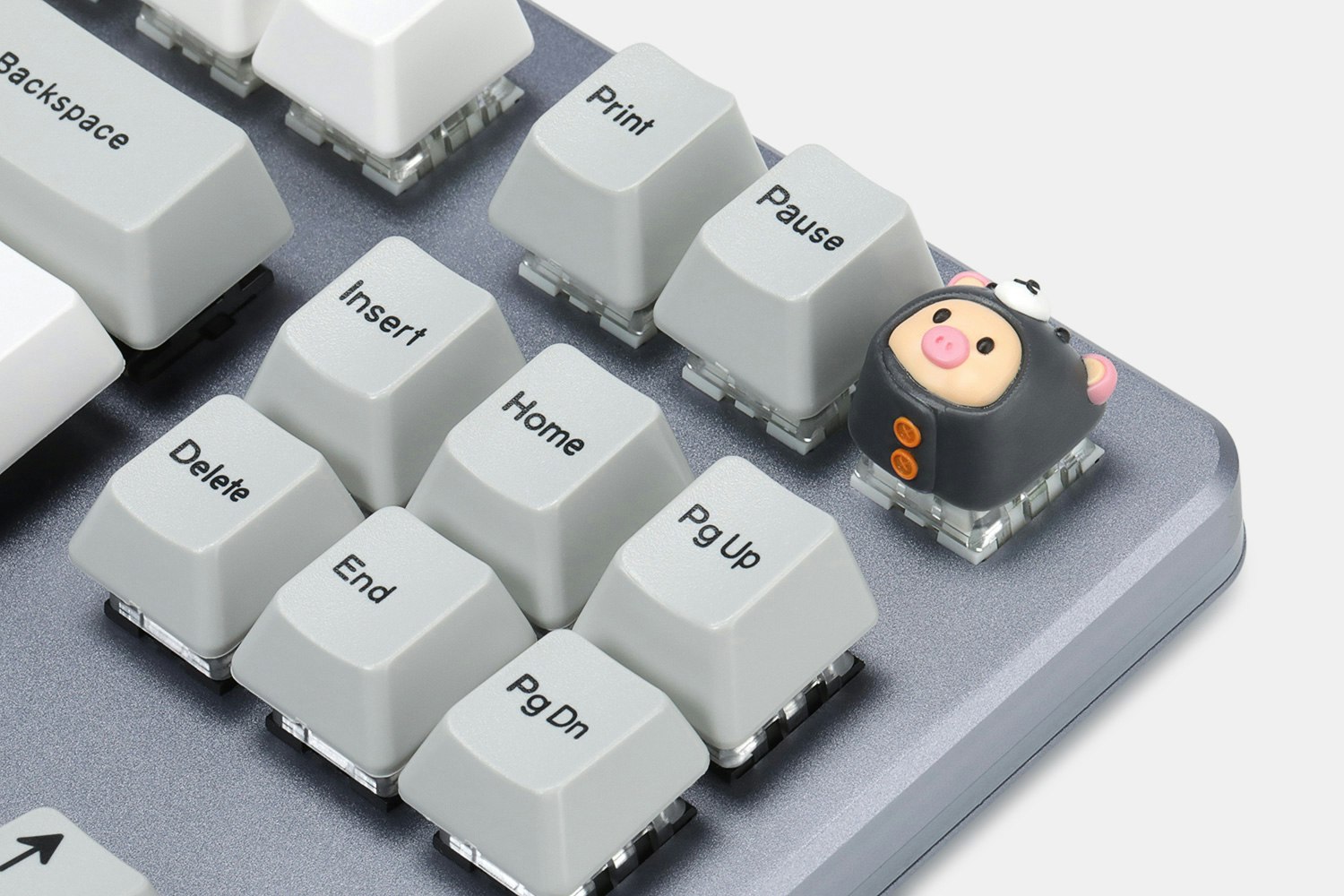 KeycapKust Piggy Bear Pajamas Artisan Keycap