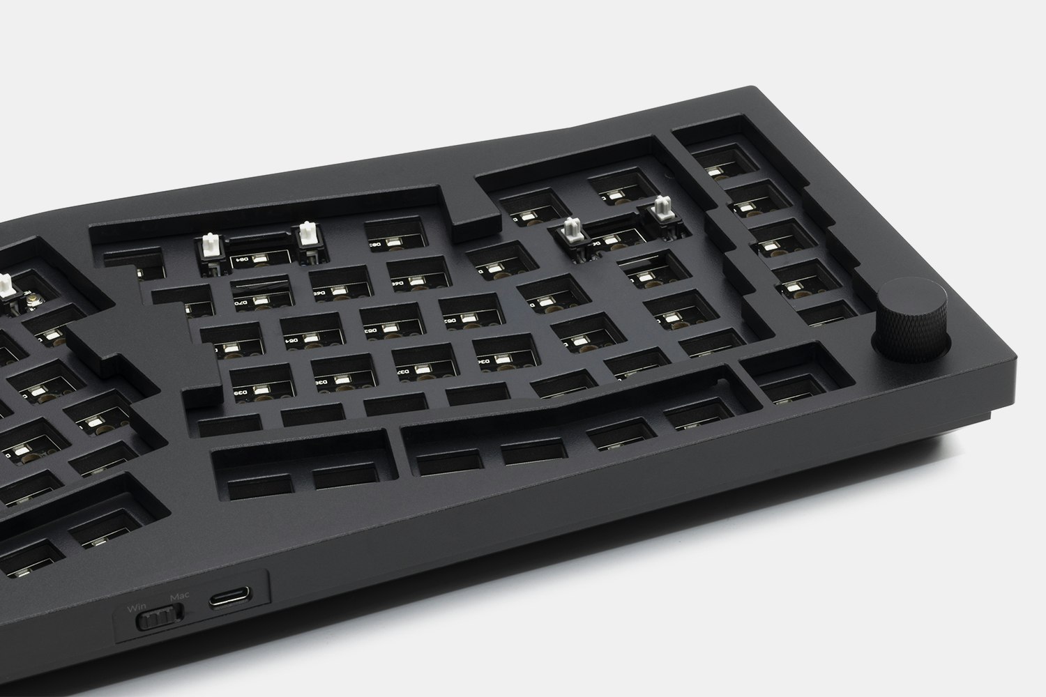 Keychron Q10 Alice Gasket Keyboard Barebones Mechanical Keyboards