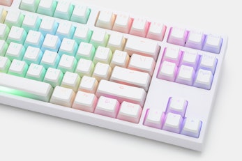 Keycool KC87 Dual-Mode Pudding Mechanical Keyboard