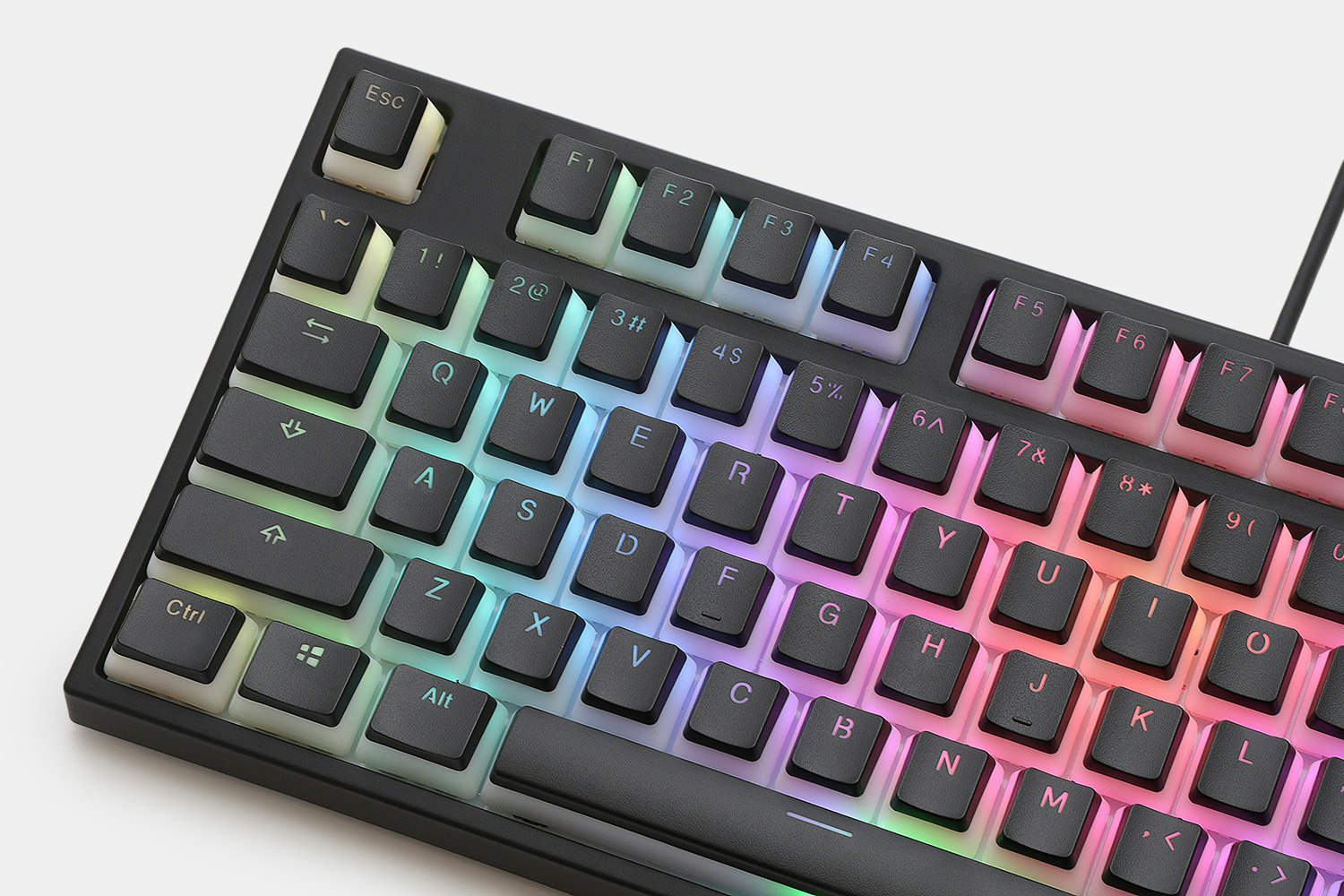 Keycool KC87 Dual-Mode Pudding Mechanical Keyboard