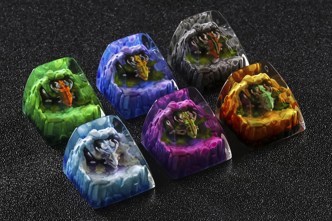 Keycraft Draco Resin Artisan Keycap