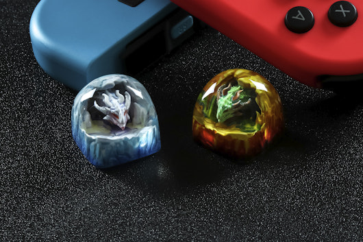 Keycraft Draco Resin Artisan Keycap