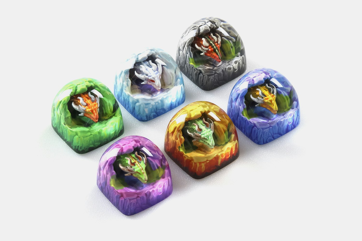 Keycraft Draco Resin Artisan Keycap