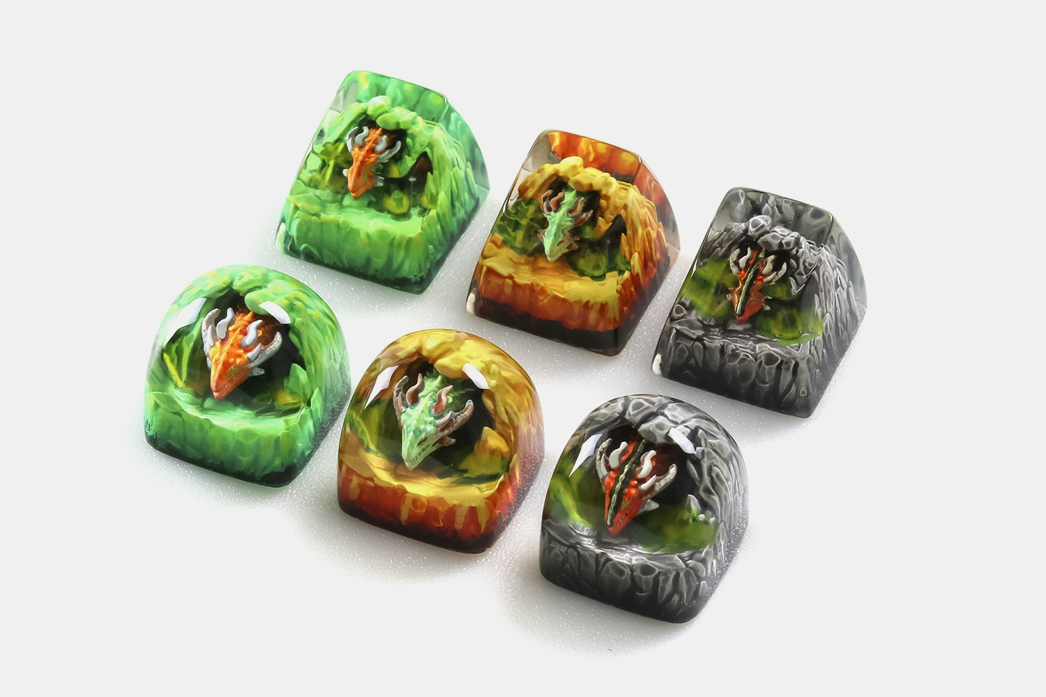 Keycraft Draco Resin Artisan Keycap