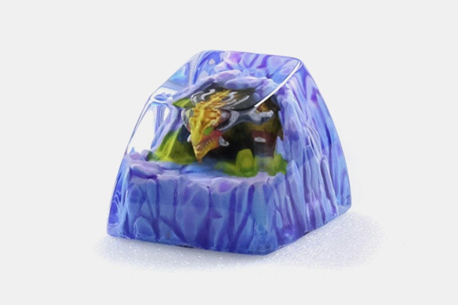 moon key mighty dragon metal artisan keycap