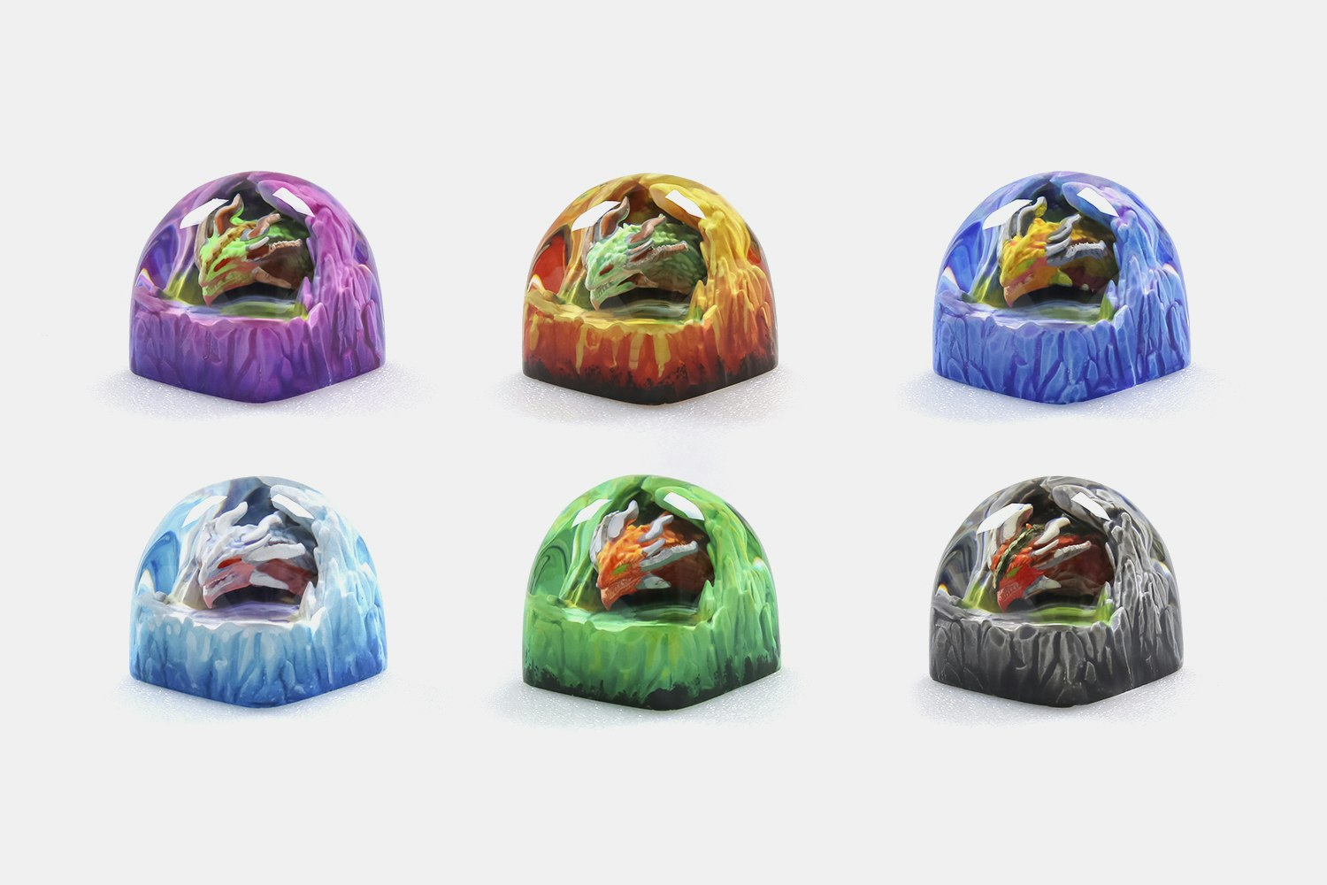 Keycraft Draco Resin Artisan Keycap