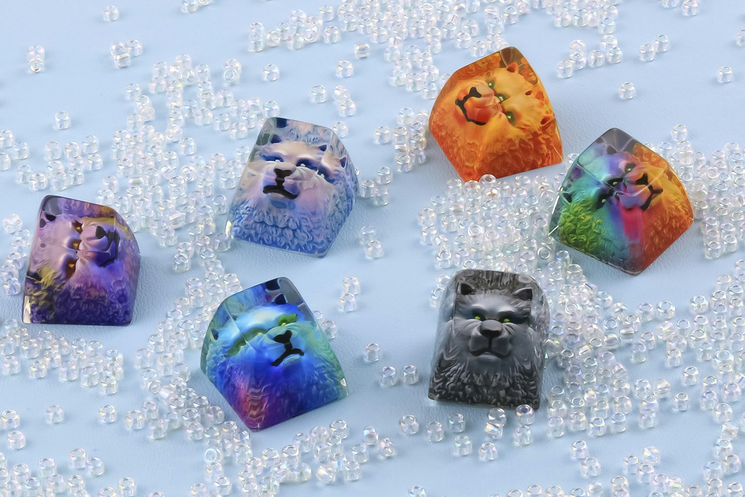 Keycraft Galaxy Chimera Artisan Keycap