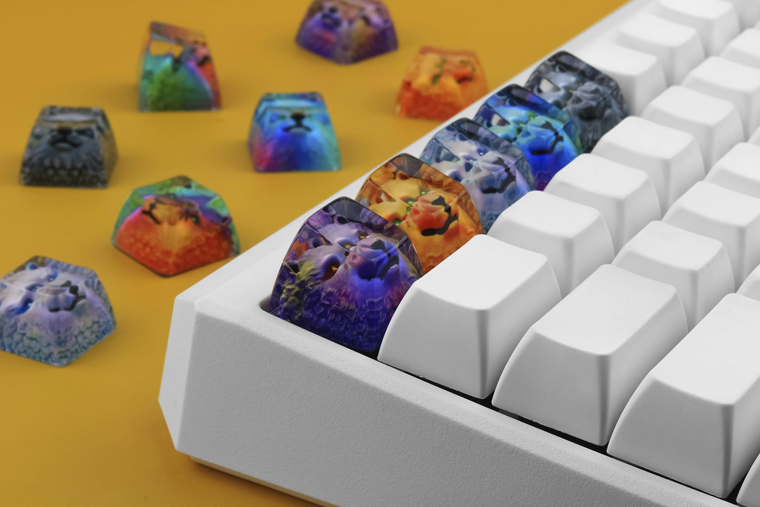 Keycraft Galaxy Chimera Artisan Keycap
