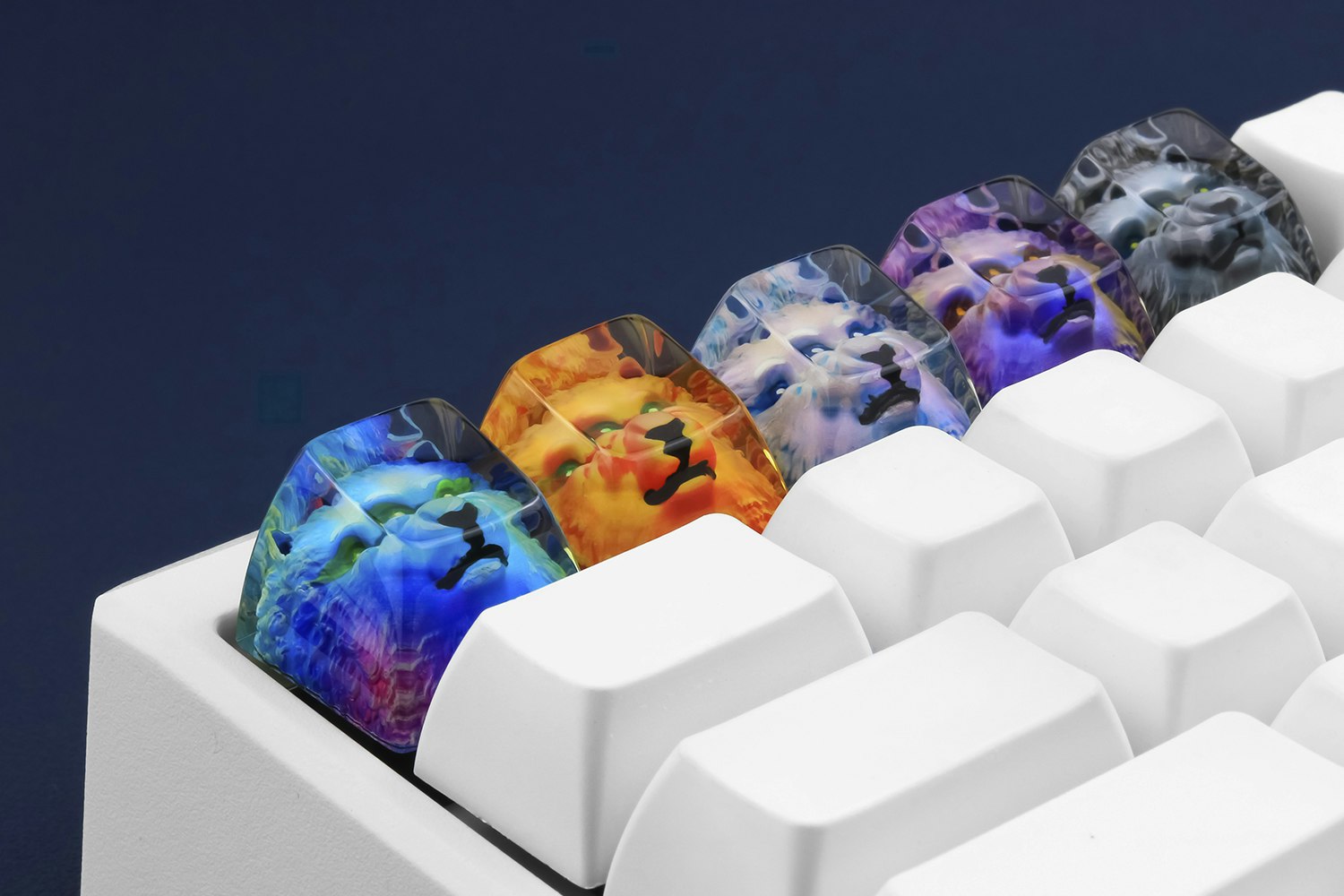 Keycraft Galaxy Chimera Artisan Keycap